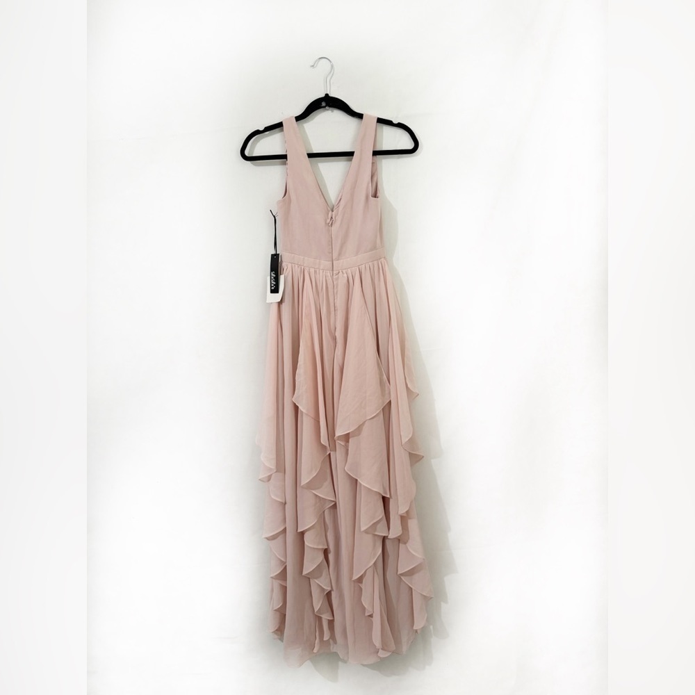 Lulus Sleeveless Ruffled Maxi Dress Size XS - Picture 6 of 10